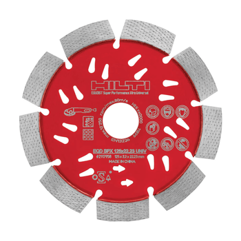 Отрезной диск Hilti EQD SPX 125/22 универсальный