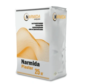 Narmida Plaster - Быстродействующая безусадочная гидроизоляционная смесь, мешок 25кг (зима)