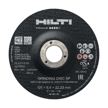 Шлифовальный диск с керамическим зерном Hilti AG-D SPX 150x6.4 10шт