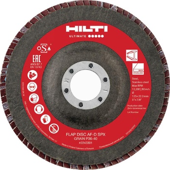 AF-D FT SPX Лепестковый шлифовальный диск HILTI