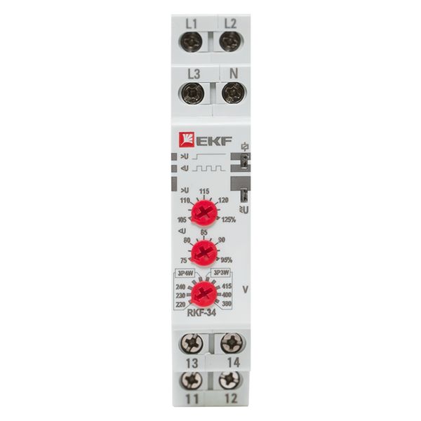 Реле контроля фаз RKF-34 EKF PROxima (фото 4)