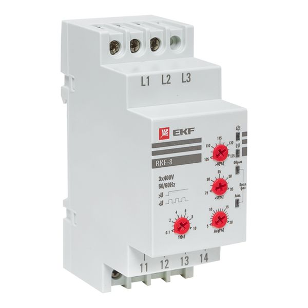 Реле контроля фаз многофункциональное RKF-8 EKF PROxima (фото 1)