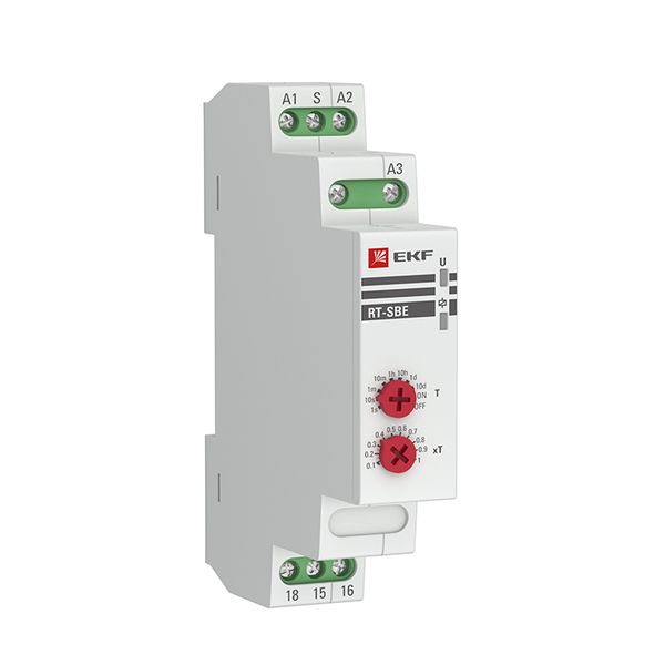 Реле времени (задержка выключ, после пропад, сигн,) RT-SBE EKF PROxima (фото 1)