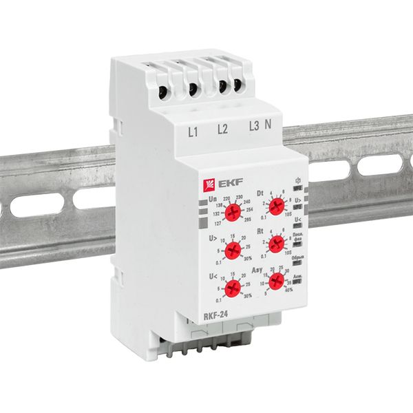 Реле контроля фаз RKF-24 EKF (фото 3)