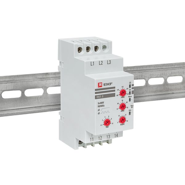 Реле контроля фаз многофункциональное RKF-8 EKF PROxima (фото 3)