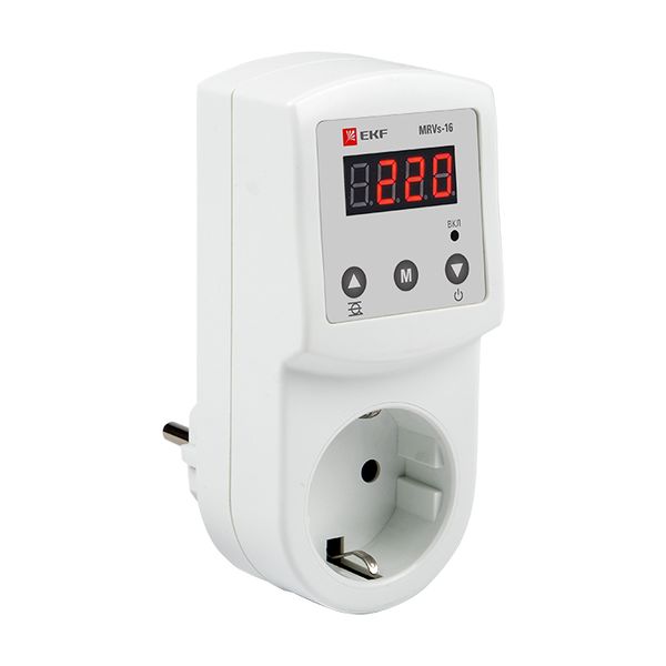 Цифровое розеточное реле напряжения MRVs-16 EKF PROxima (фото 1)